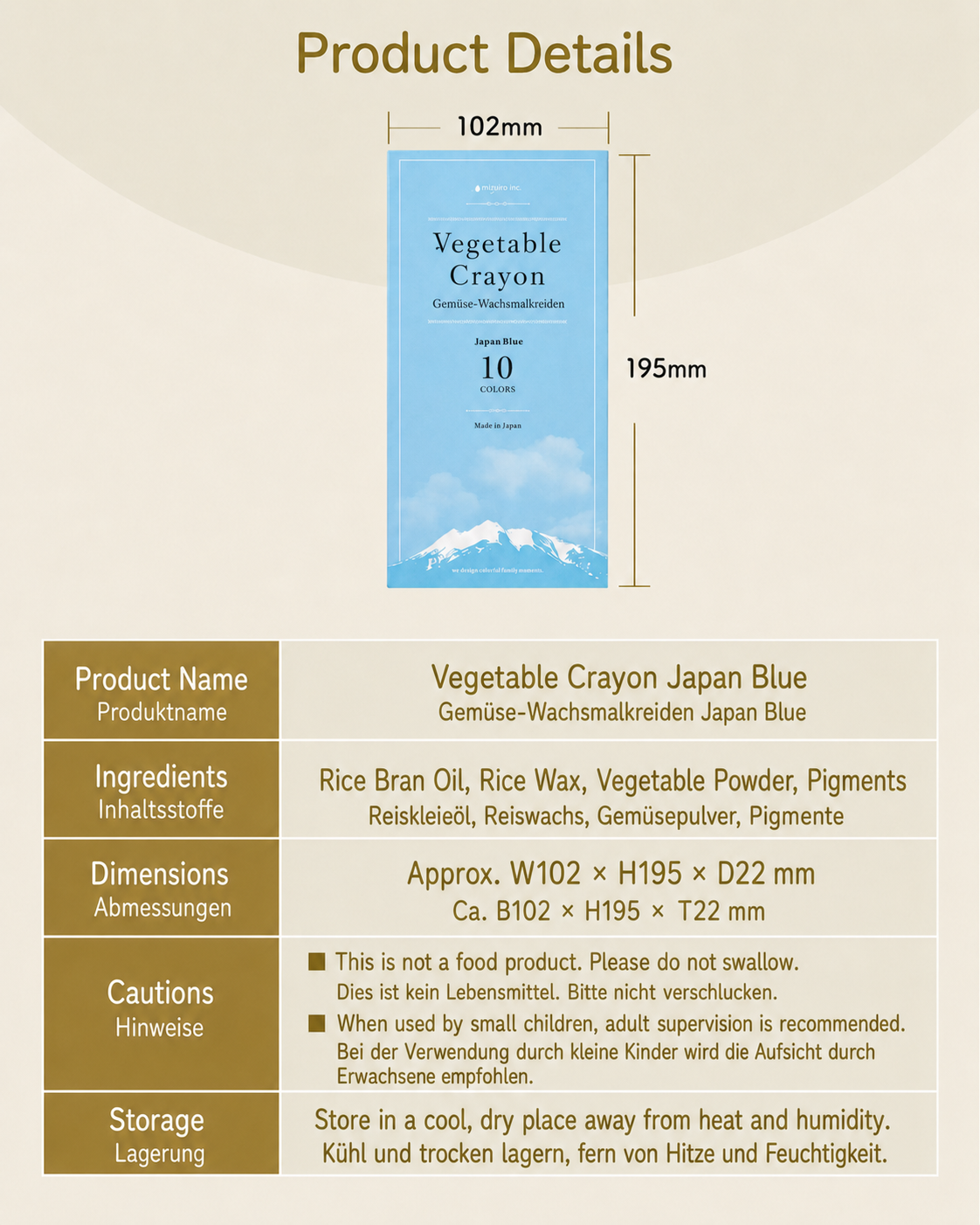 Japan Blue Crayons - Image 6