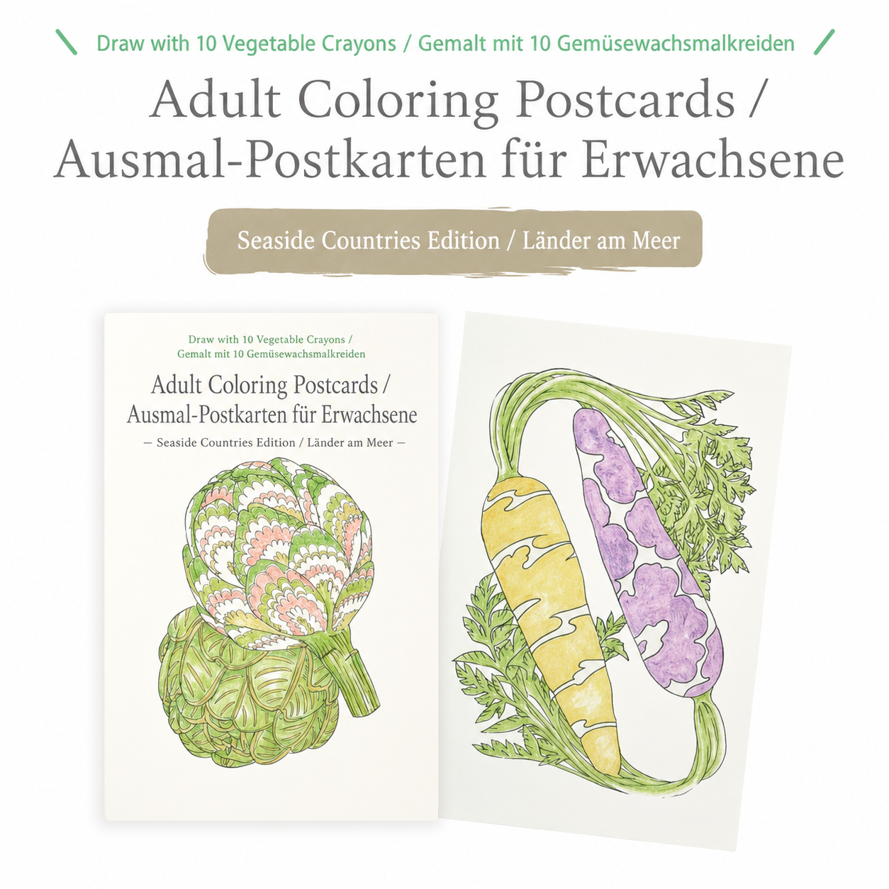 A Mindful Coloring Journey Through Europe