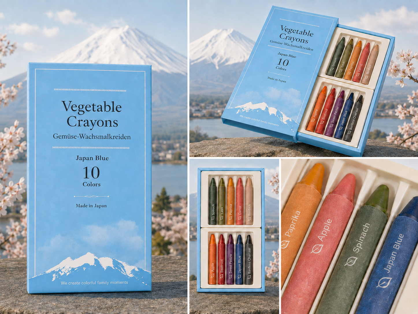 Japan Blue Crayons