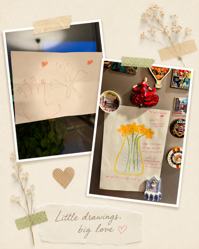 Little drawing big love